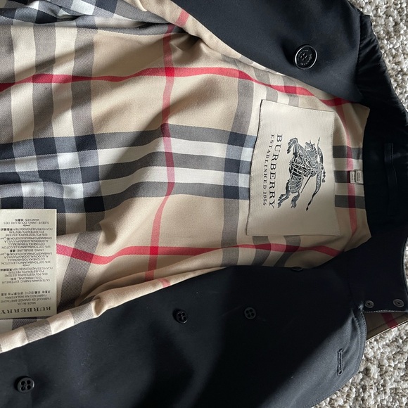 Burberry Elegant Black Trench Coat - Picture 5 of 11